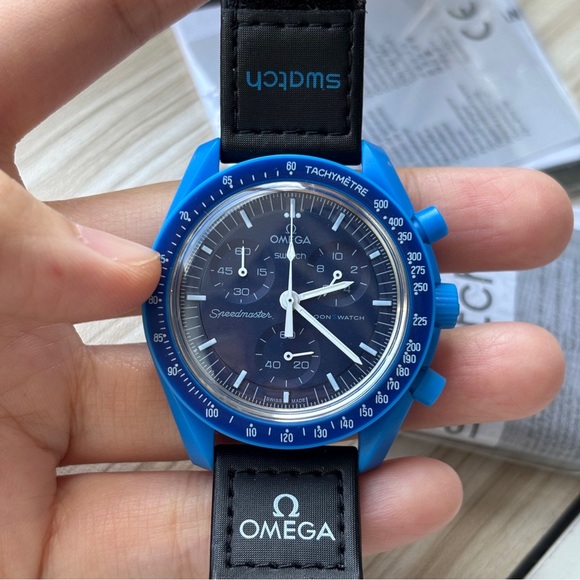 Omega Neptune battery watch - Picture 7 of 9